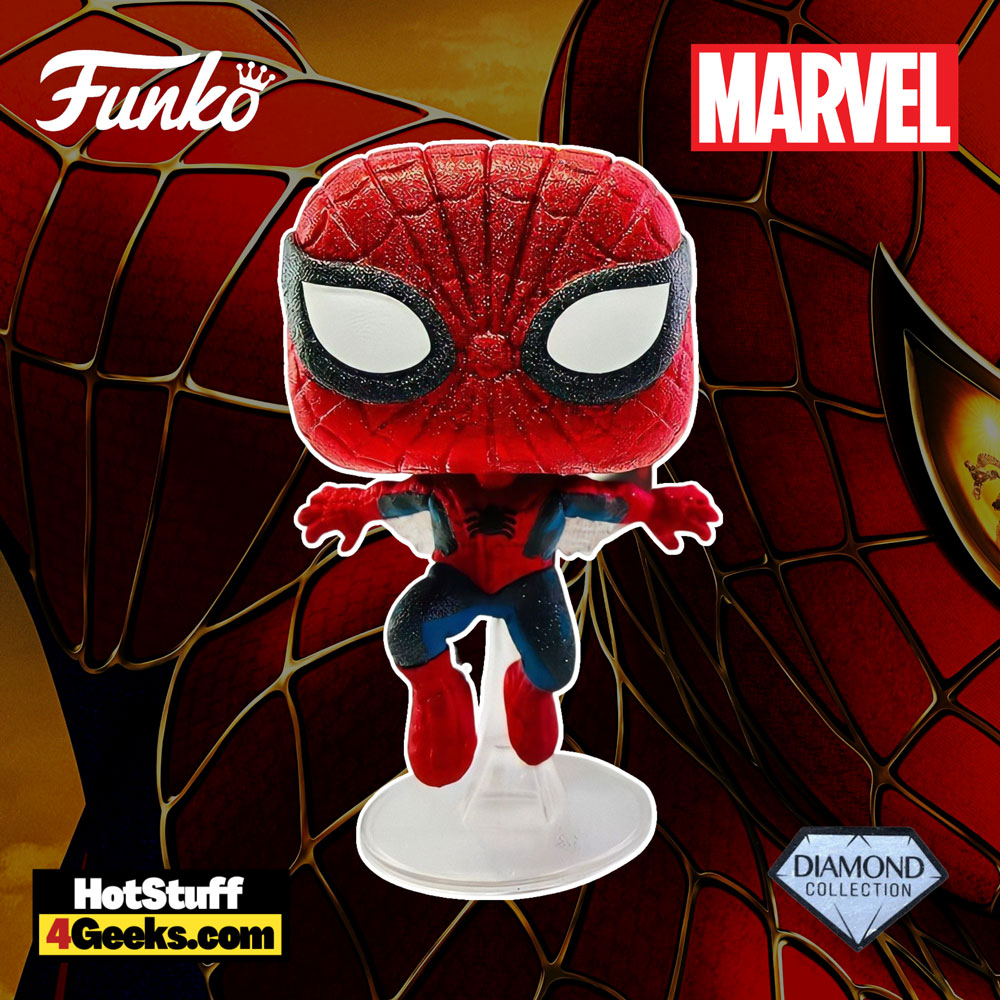 Marvel Spider-Man Diamond Glitter Funko Pop!
