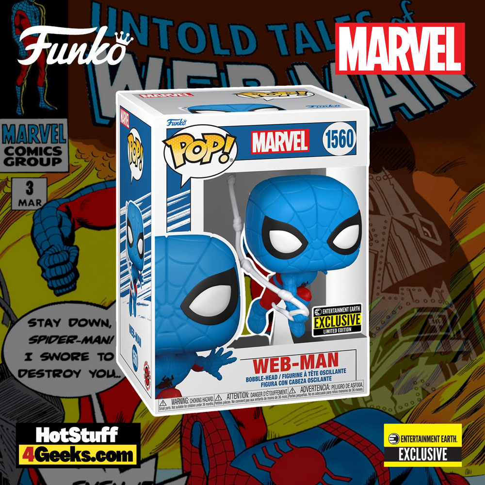 bronce embotellamiento Cortar 2023 NEW Marvel Spider-Man: Web-Man Funko Pop! EE Exclusive