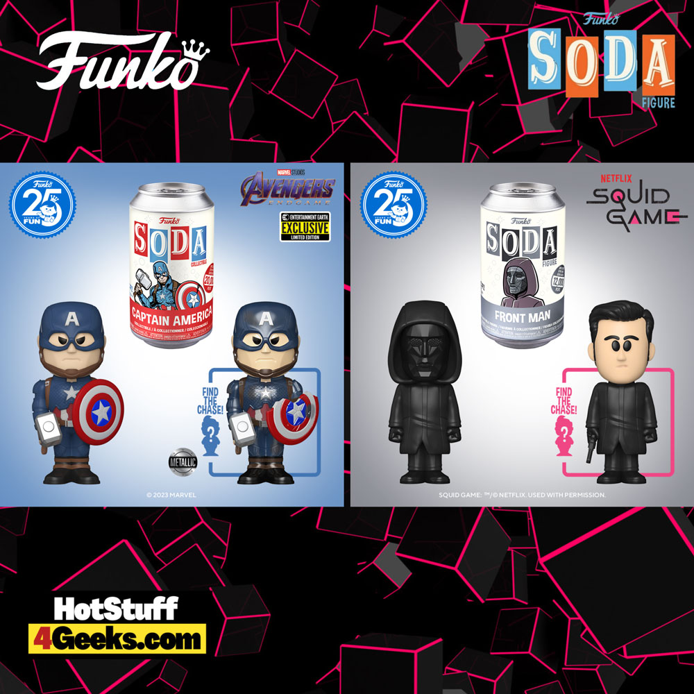 NEW Funko Sodas on Feb/2023: Capt. America & Front Man