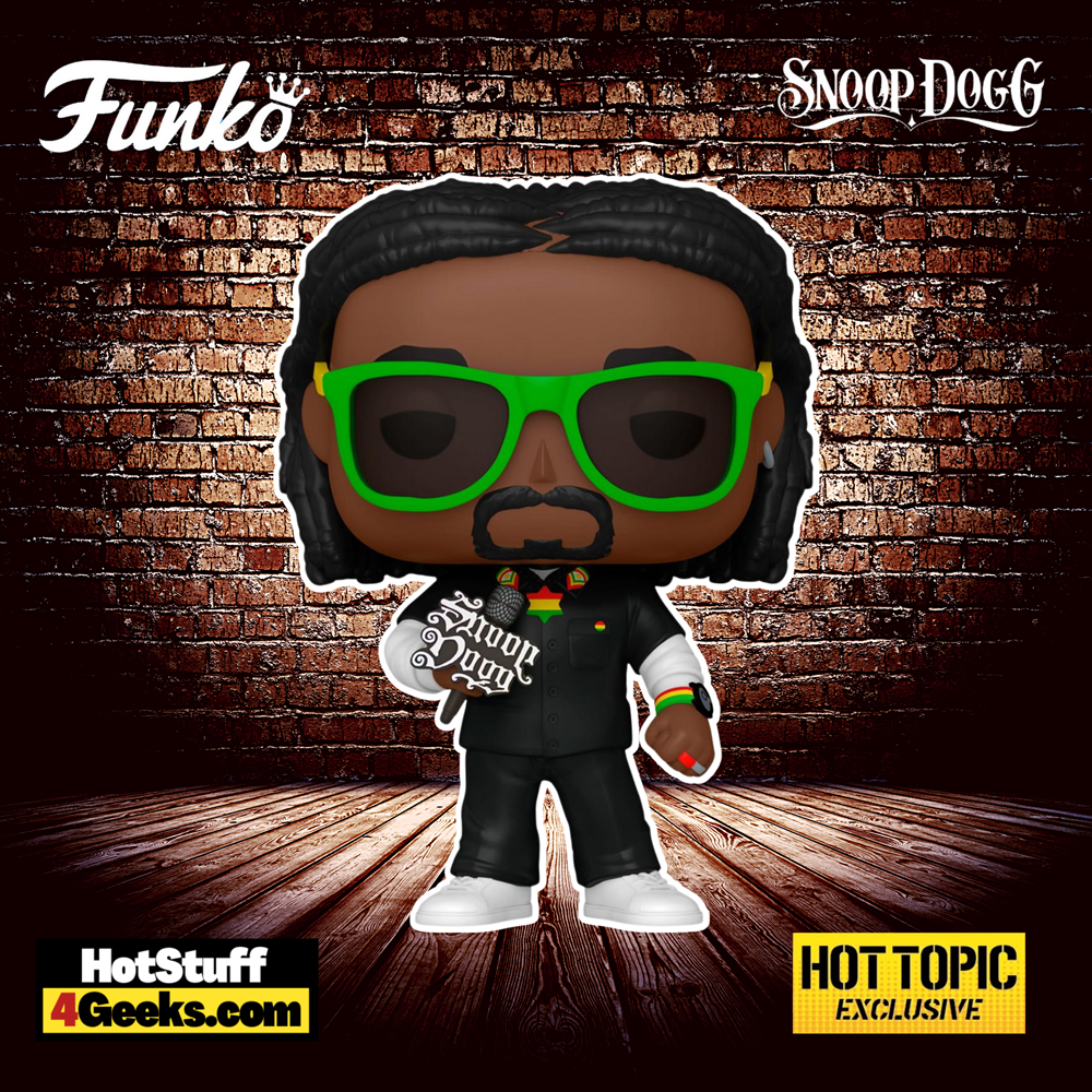 Snoop Dogg with Green Sunglasses and Track Suit Funko Pop! Vinyl Figure - Hot Topic Exclusive