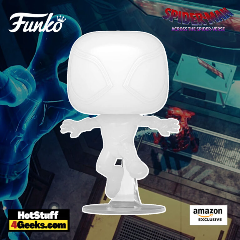 Funko Pop! Marvel: Spider-Man: Across The Spider-Verse - Spider-Man Translucent Funko Pop! Vinyl Figure Amazon Exclusive