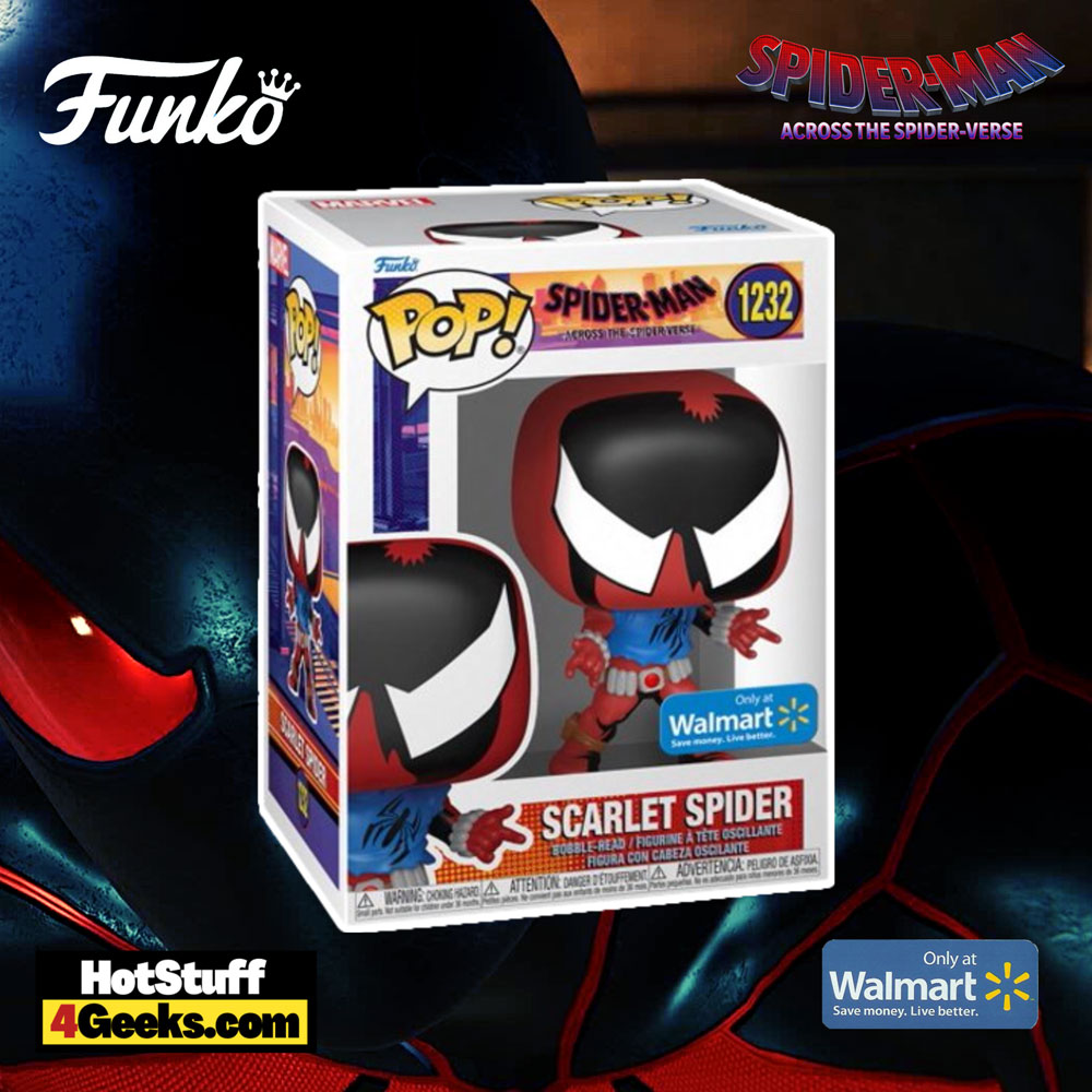 Funko Pop! Marvel: Spider-Man: Across The Spider-Verse – Scarlet Spider Funko Pop! Vinyl Figure Walmart Exclusive