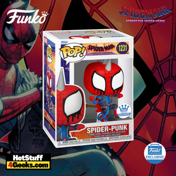 2023 NEW Across the Spider-Verse: Spider-Punk Funko Pop!