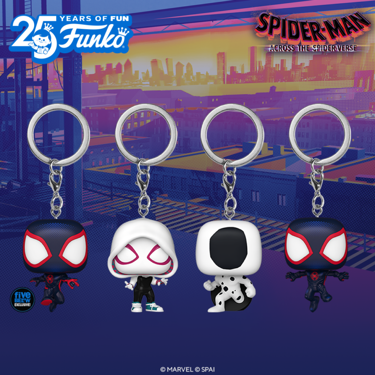 2023 All New Spider Man Across The Spider Verse Funko Pops 9635