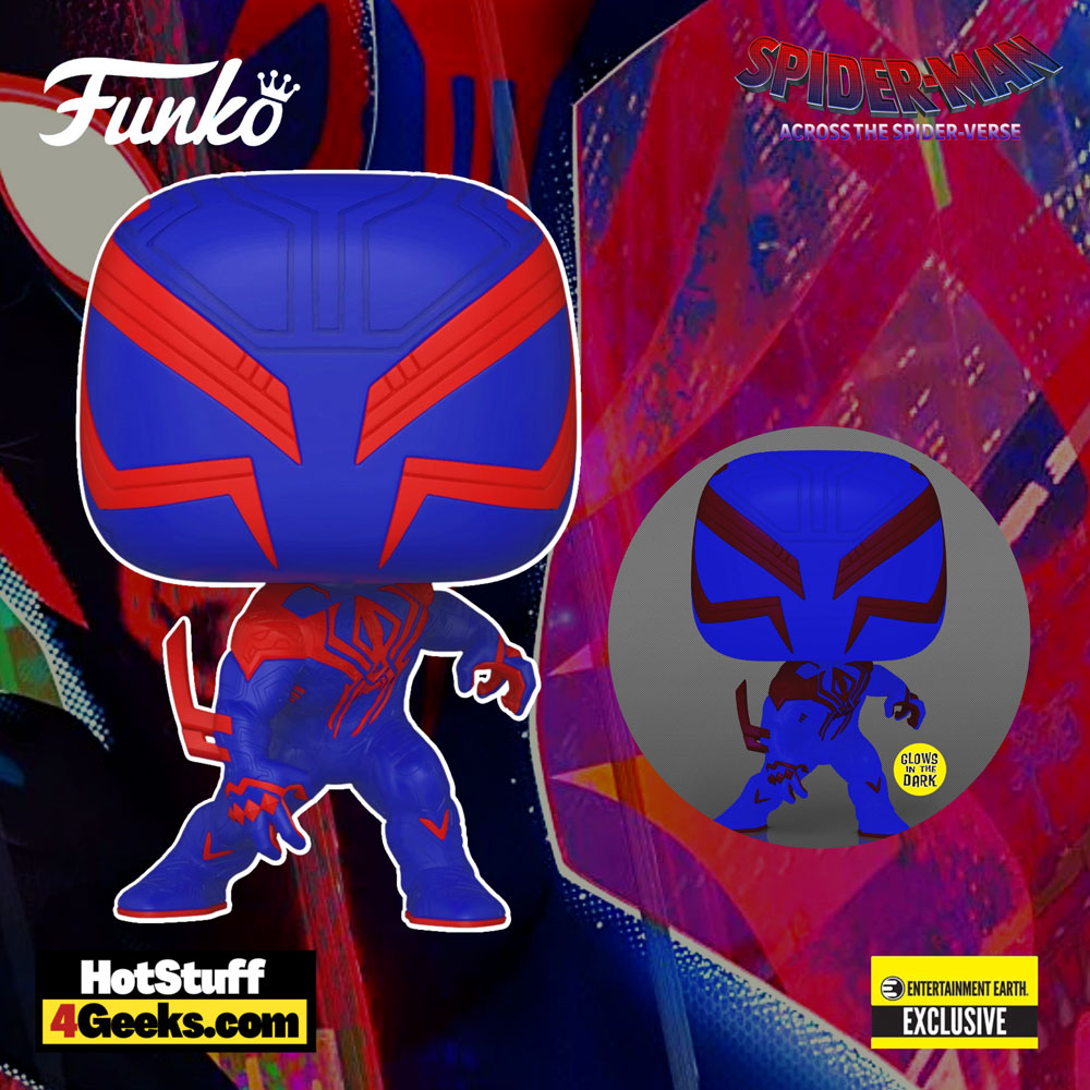 2023 NEW Spider-Verse: Spider-Man 2099 Glow Funko Pop! EXCL