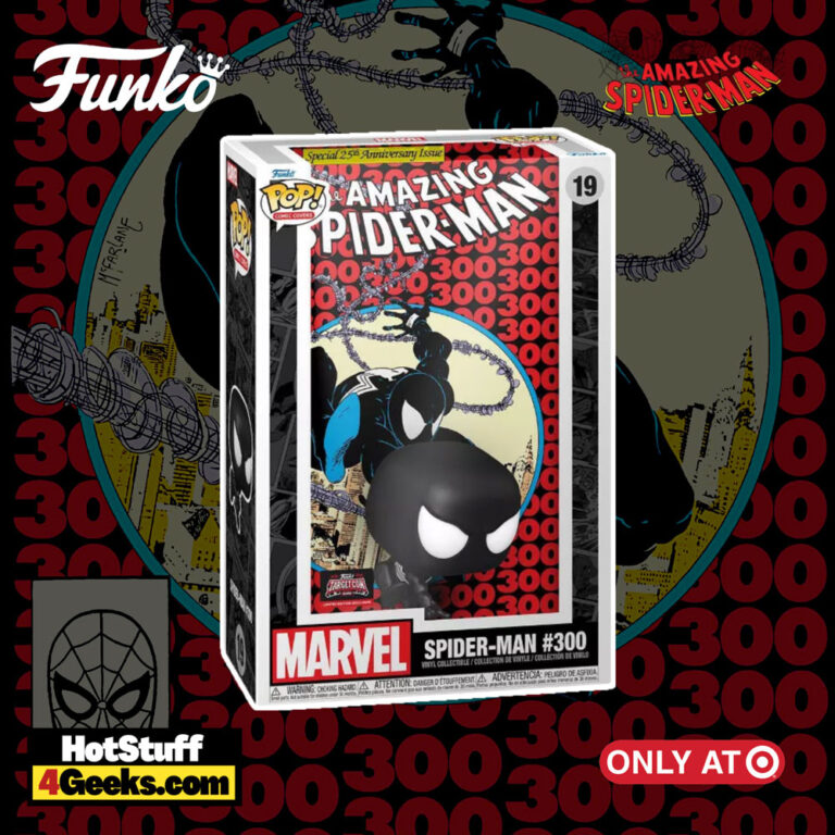 Funko POP! Comic Covers: The Amazing Spider-Man #300 Funko Pop! Comic Cover Vinyl Figure – Target-Con 2023 exclusive