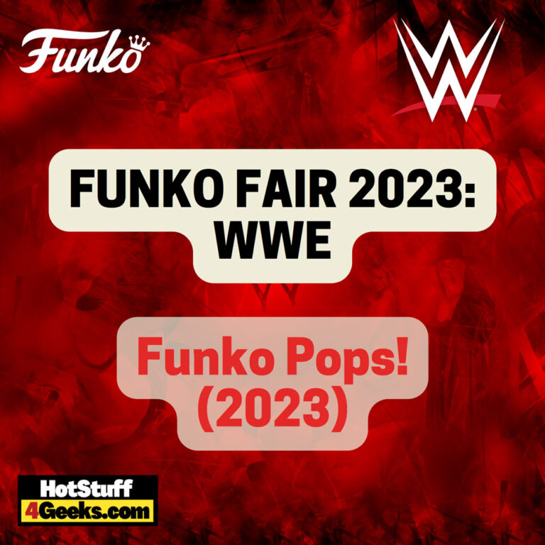 WWE Funko Pop! Vinyl Figures from Funko Fair 2023