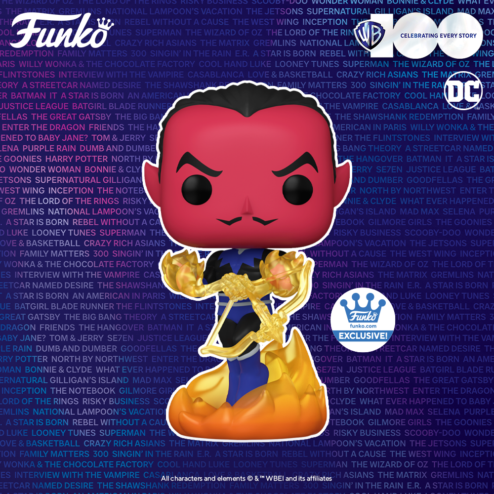 2023 NEW WB 100th Anniversary: Sinestro Funko Pop! Exclusive