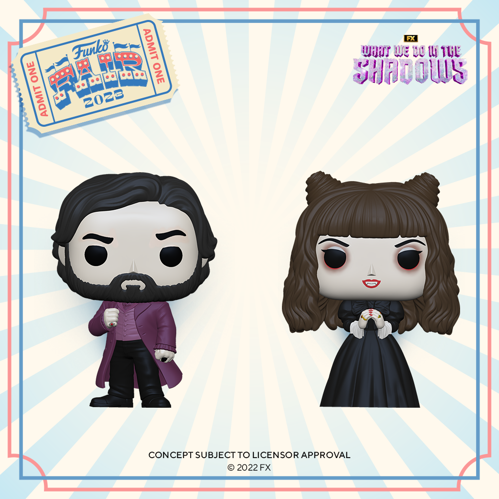 Funko Pop! Television: What We Do In The Shadows Funko Pop! Vinyl Figures (Funko Fair 2023)