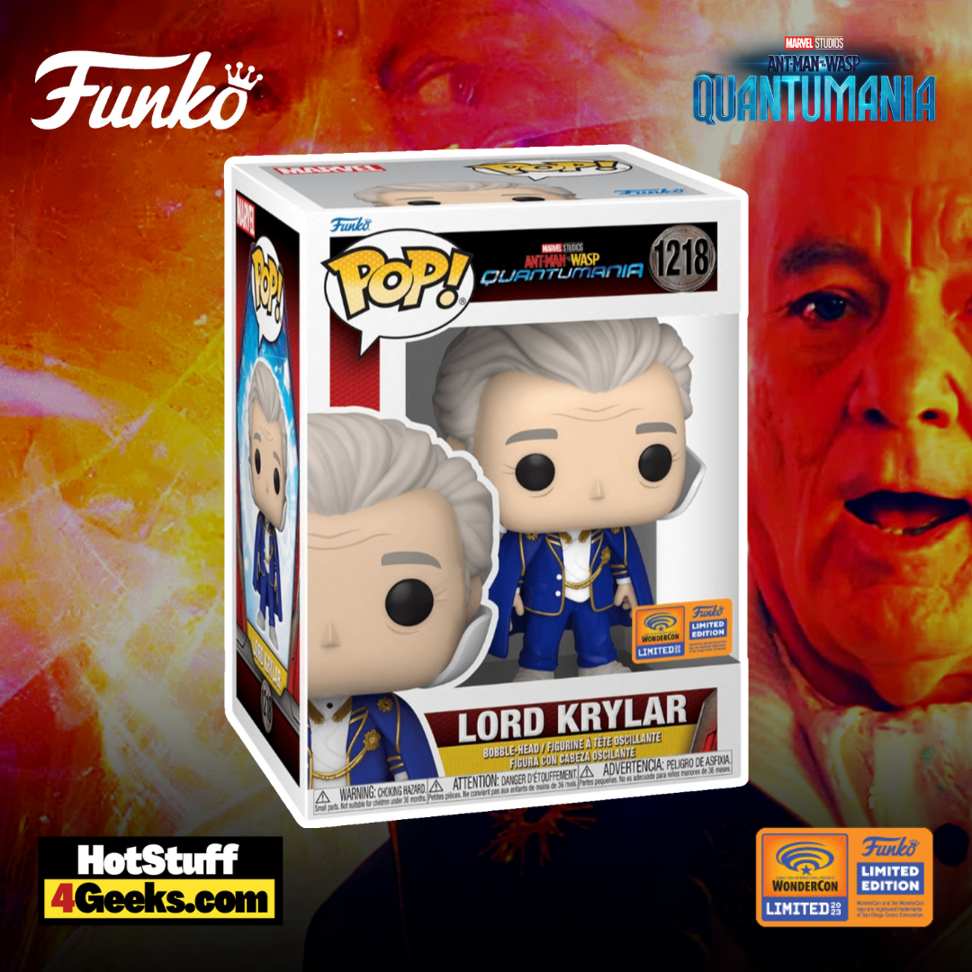 Funko POP! Marvel Studios' Ant-Man and the Wasp: Quantumania – Lord Krylar Funko Pop! Vinyl Figure – WonderCon 2023 and Funko Shop Shared Exclusive