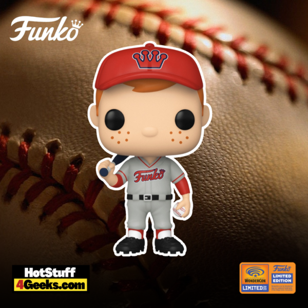 WonderCon 2023 Freddy Funko as Baseball Freddy Funko Pop!