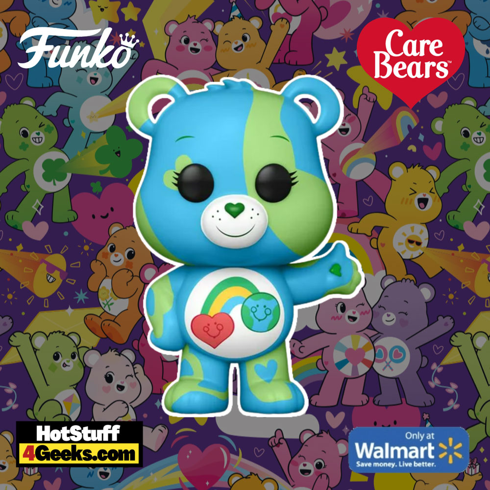 Funko Pop! Animation: Care Bears - I Care Bear (Earth Day 23) Funko Pop! Vinyl Figure - Walmart Exclusive