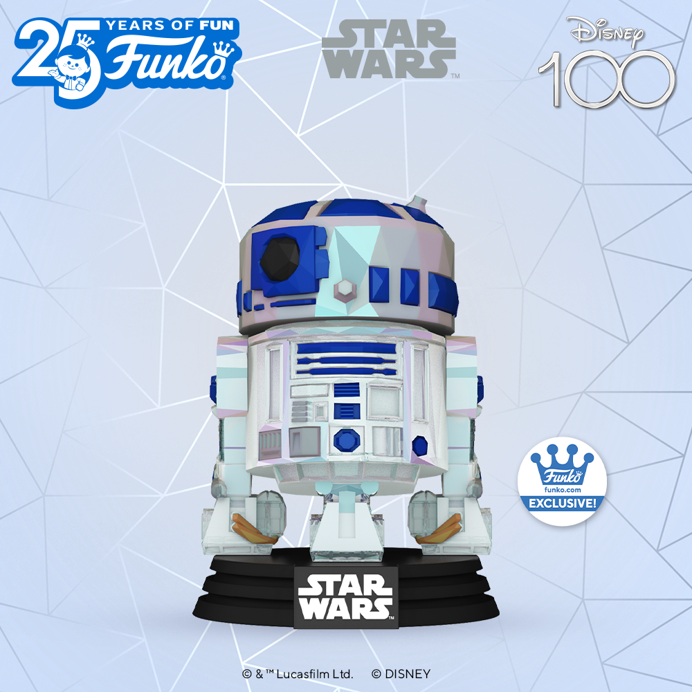 Funko Pop! Disney 100th Anniversary: R2-D2 Facet Funko Pop! Vinyl Figure – Funko Shop Exclusive