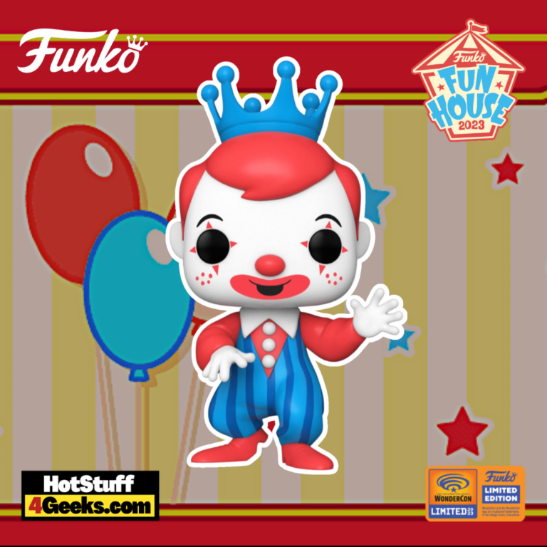 Funko POP! Funko Fun House 2023: Freddy Funko as Clown Funko Pop! Vinyl Figure – WonderCon 2023 and Funko Shop Exclusive