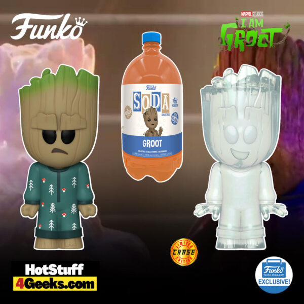 New I Am Groot Groot Liter Funko Soda W Iwua Chase