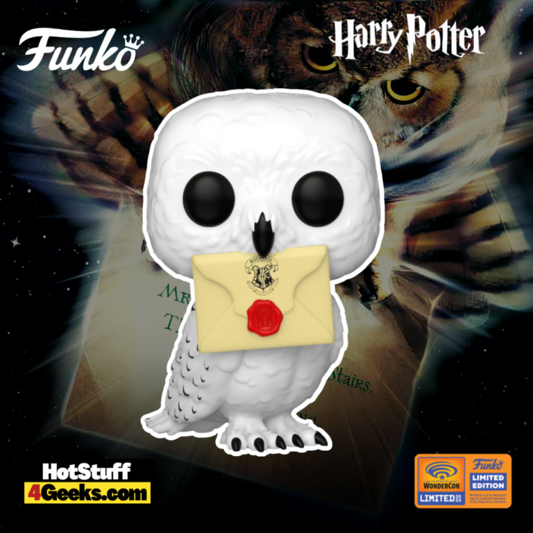 Funko POP! Harry Potter - Hedwig with Acceptance Letter Funko Pop! Vinyl Figure – WonderCon 2023 and Funko Shop Shared Exclusive