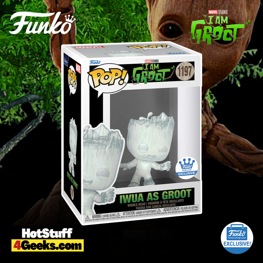 Funko Pop! Marvel Studios I Am Groot (Iwua as Groot) Funko Shop