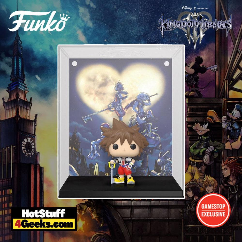 Funko POP! Games: Kingdom Hearts: Sora Funko Pop! Game Cover Vinyl Figure - GameStop Exclusive