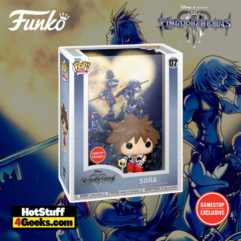 Funko POP! Games: Kingdom Hearts: Sora Funko Pop! Game Cover Vinyl Figure - GameStop Exclusive