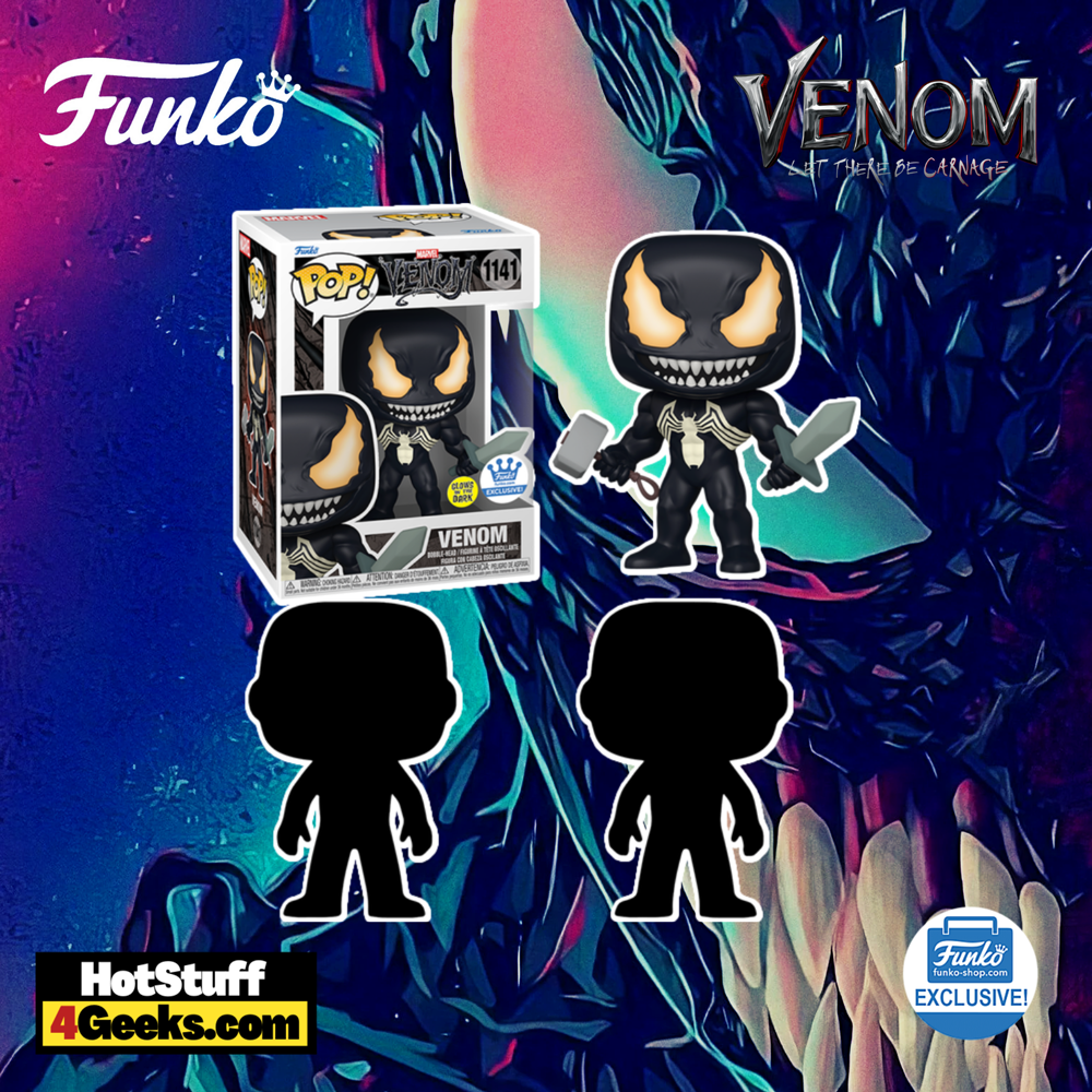 Funko Pop! Marvel: Venom Glow-In-The-Dark (GITD) Funko Pop! Mystery Box - Funko Shop Exclusive