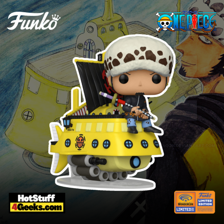 Funko POP! Rides: One Piece - Trafalgar Law with Polar Tang Funko Pop! Ride Vinyl Figure – WonderCon 2023 and Funko Shop Shared Exclusive