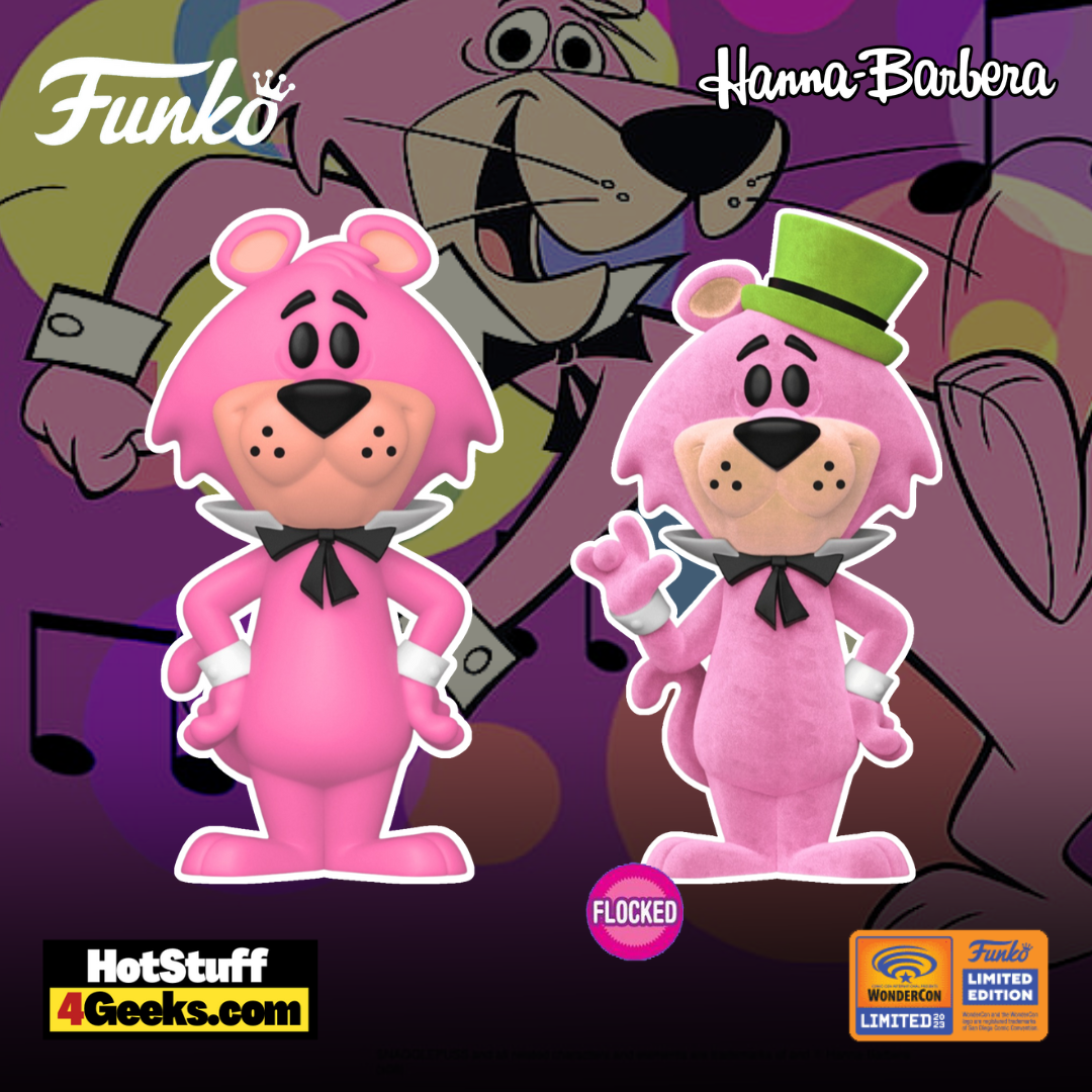 Funko POP! Hanna-Barbera - Snagglepuss with Flocked Chase Funko Soda Vinyl Figure – WonderCon 2023 and Funko Shop Shared Exclusive