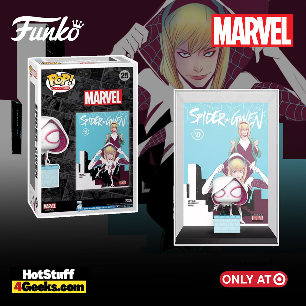 Funko POP! Comics Cover: Marvel - Spider-Gwen Funko Pop! Comic Cover Vinyl Figure - Target Exclusive