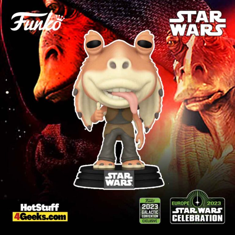 Funko Pop! Star Wars: Jar Jar Binks Funko Pop! Vinyl Figure - Star Wars Celebration 2023 Exclusive