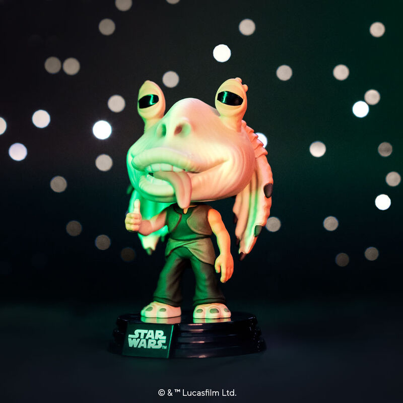 Funko on X: Funko Star Wars Celebration 2023 Reveals: POP! Vinyl: STAR  WARS™ – Jar Jar Binks! Details on where to get yours outside of the U.K.  coming very soon… #Funko #FunkoPop #