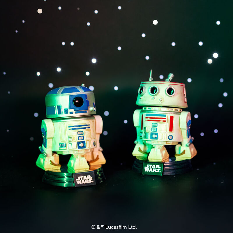 Funko Pop! Star Wars: R2-D2 and R5-D4 2-pack Funko Pop! Vinyl Figures - Star Wars Celebration 2023 Exclusive