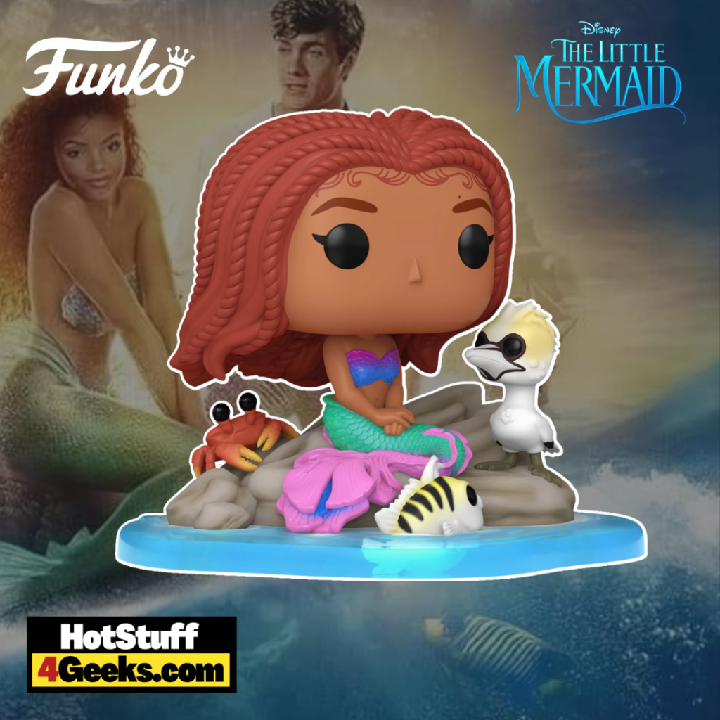Funko Pop! Movies: The Little Mermaid Live Action: Ariel & Friends Funko Pop! Deluxe Vinyl Figure