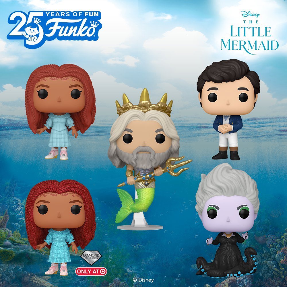 Funko Pop! Movies: The Little Mermaid Live Action Funko Pop! Vinyl Figures (2023)