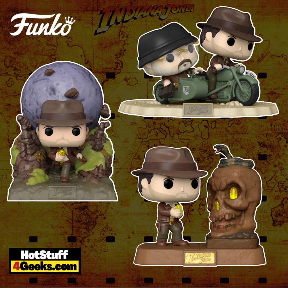 Indiana Jones Funko Pop! Vinyl Figures (2023)