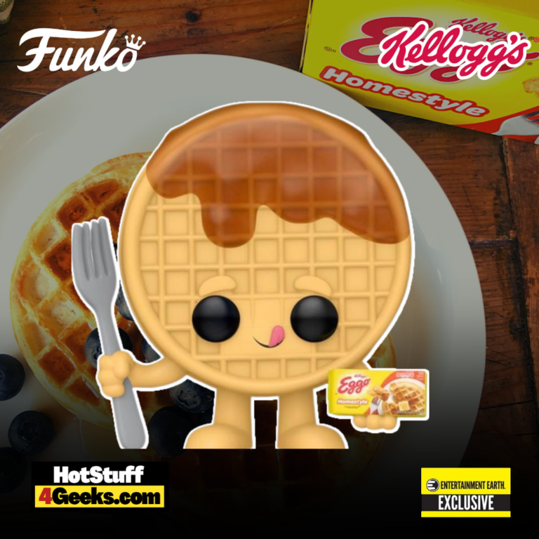 Funko Pop! Ad Icons: Kellogg’s - Eggo with Syrup (Scented) Funko Pop! Vinyl Figure – Entertainment Earth Exclusive