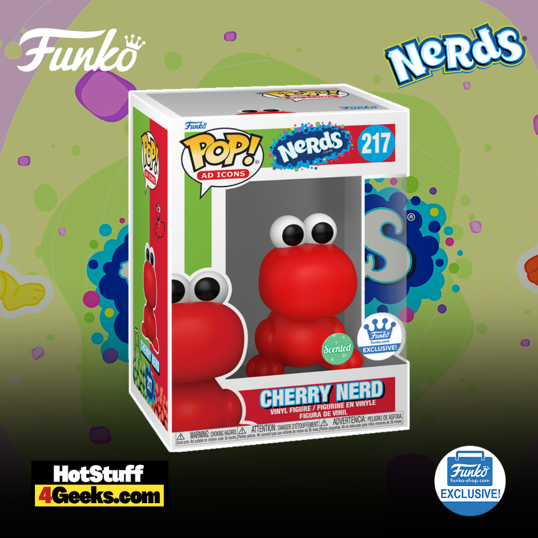 Funko Pop! Ad Icons: Nerds - Cherry Nerd (Scented) Funko Pop! Vinyl Figure - Funko Shop Exclusive