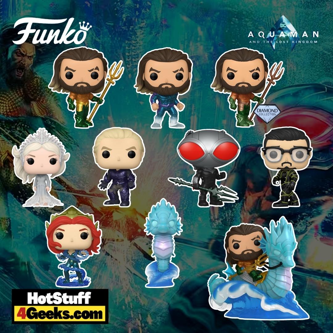 Collecting Atlantis: Aquaman 2 Funko Pops 2023 Revealed