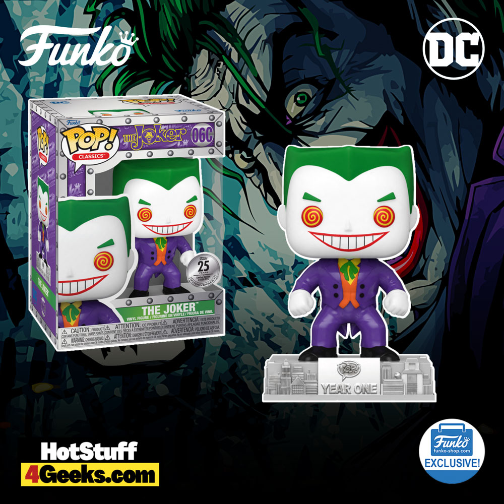 DC Comics – Funko 25th Anniversary: The Joker Funko Pop! Vinyl Figure – Funko Shop Exclusive