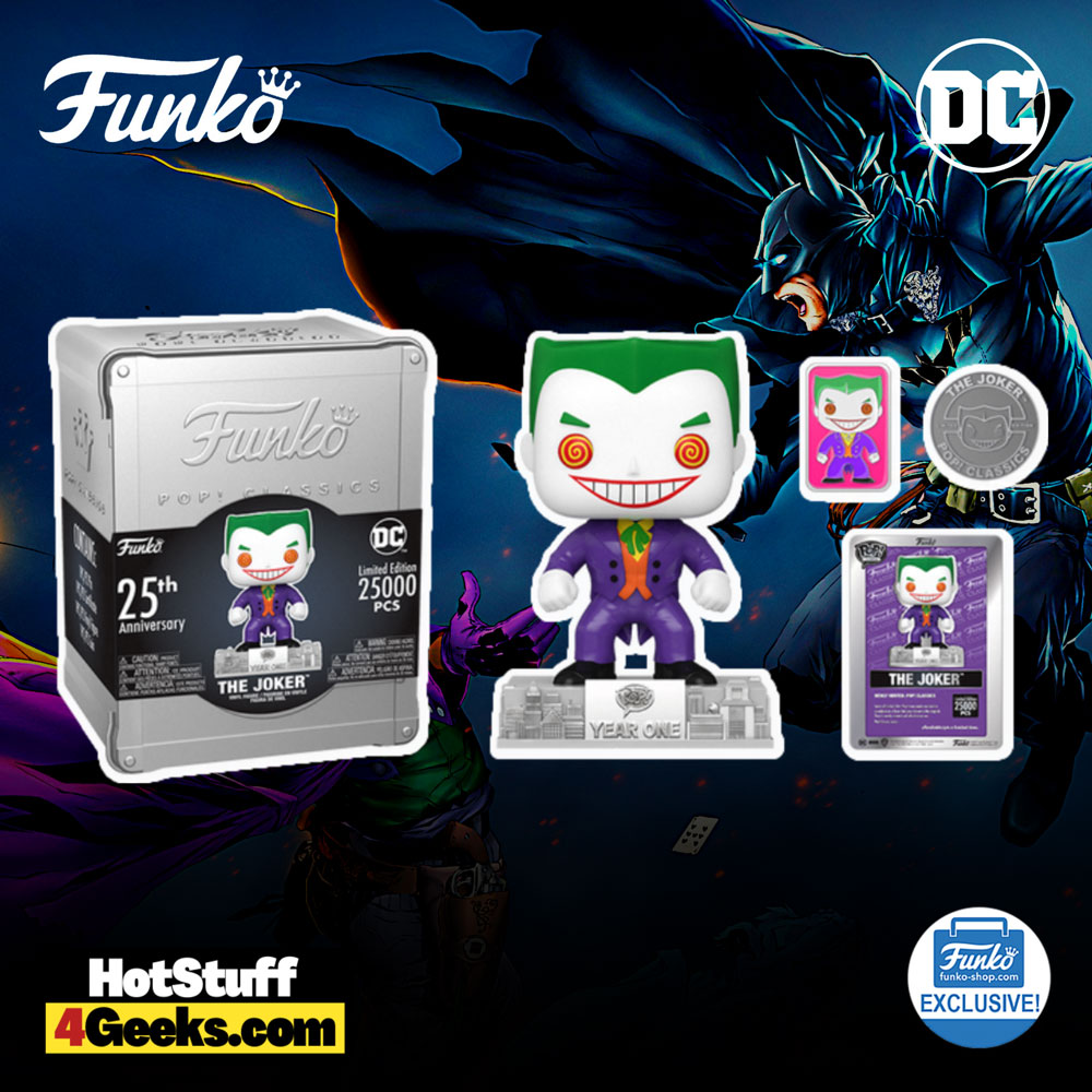 DC Comics – Funko 25th Anniversary: The Joker Funko Pop! Vinyl Figure – Funko Shop Exclusive