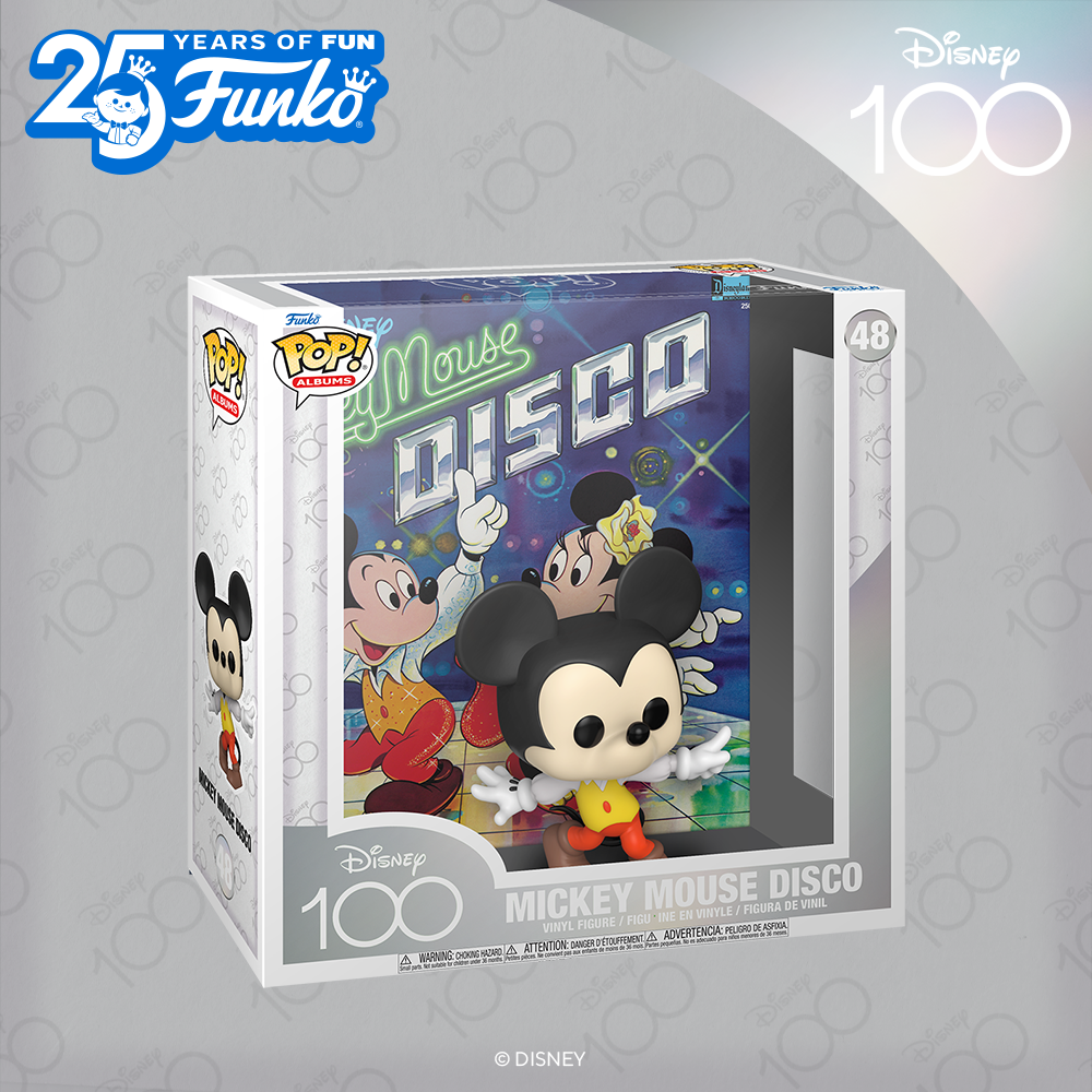 Funko Pop! Disney 100th Anniversary: Mickey Mouse Disco Funko Pop! Album Vinyl Figure