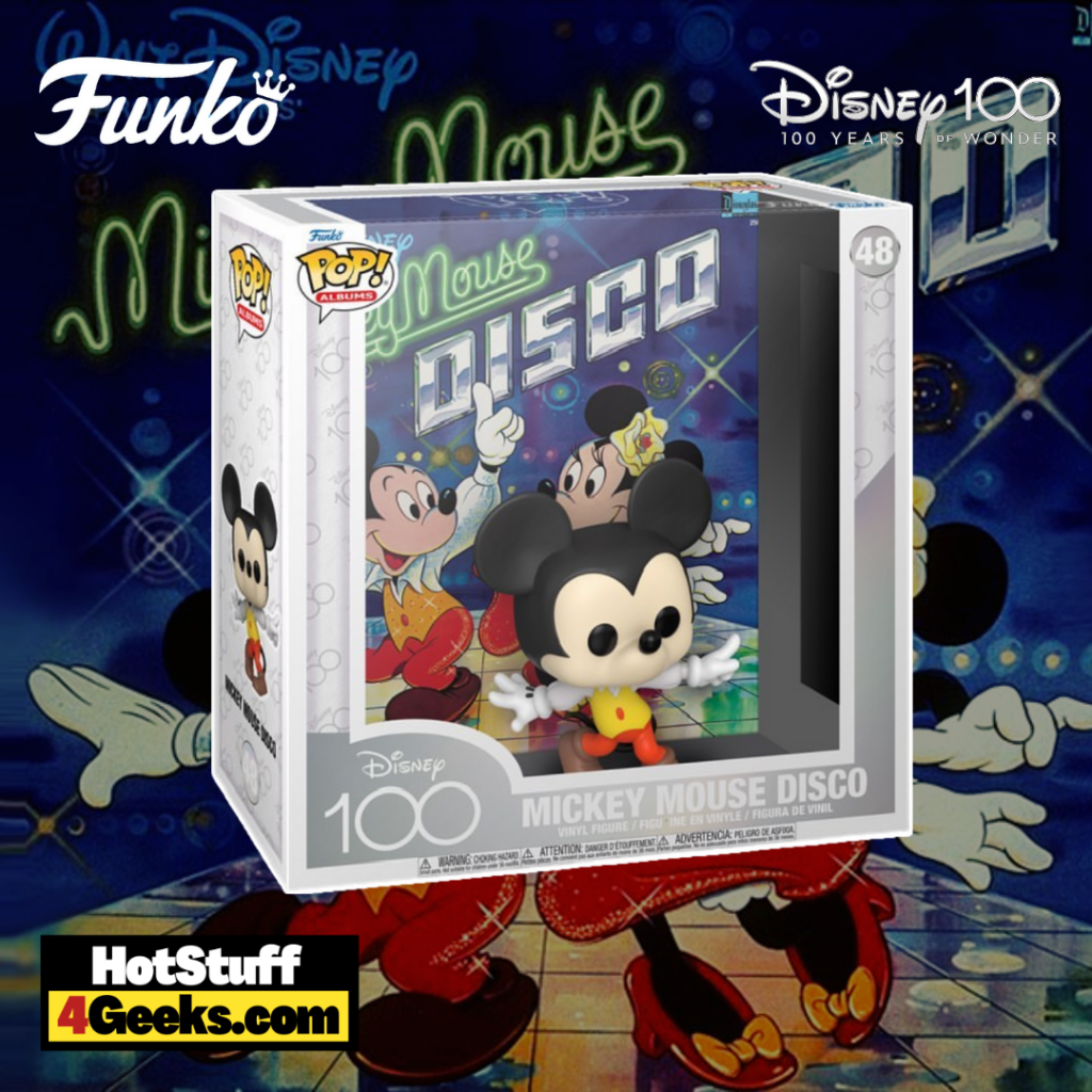 Funko Pop! Disney 100th Anniversary: Disney - Mickey Mouse Disco Funko Pop! Album Vinyl Figure