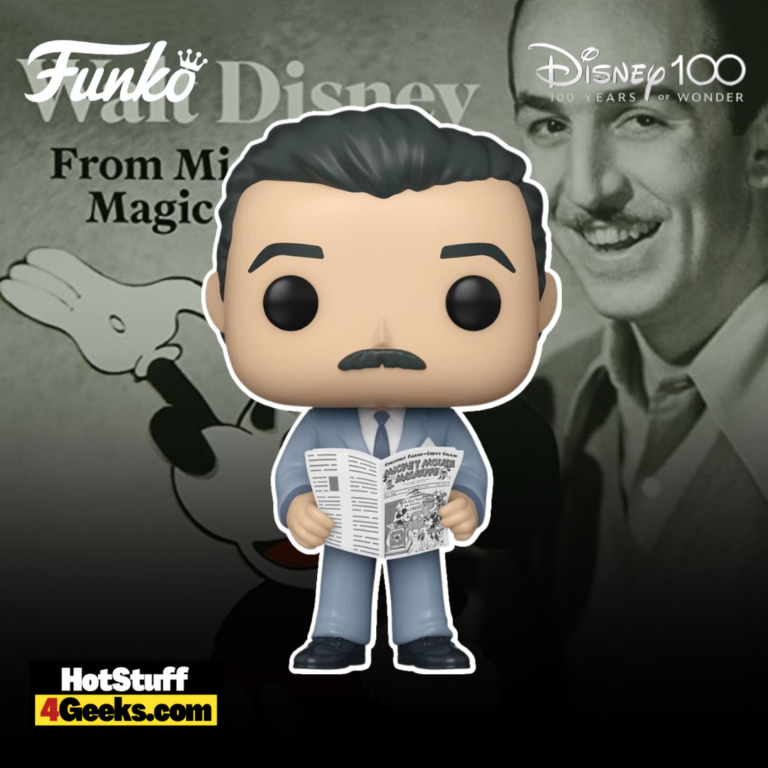 Funko Pop! Disney 100th Anniversary: Walt Disney with Magazine Funko Pop! Vinyl Figure