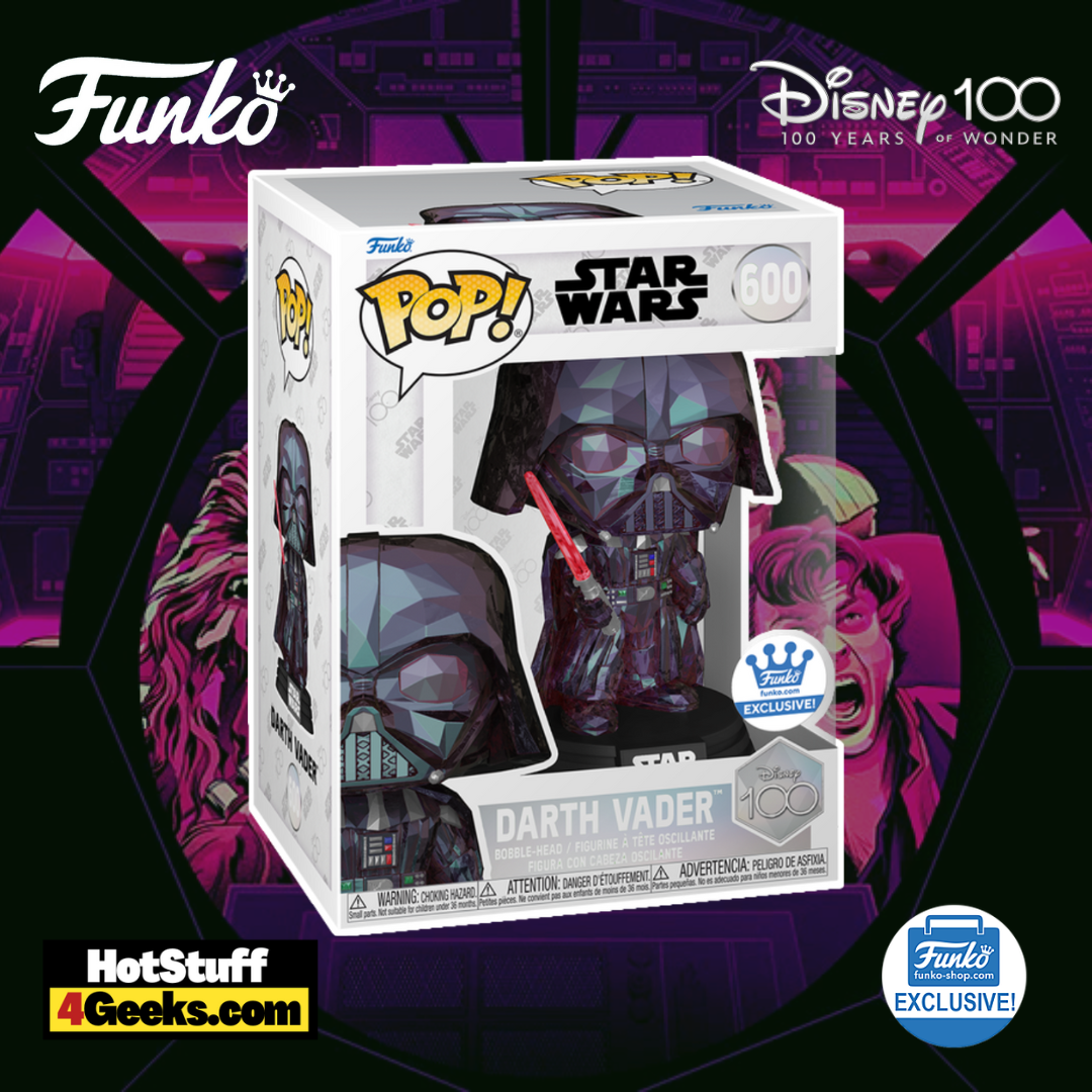 Funko Pop! Disney 100th Anniversary: Darth Vader (Facet) Funko Pop! Vinyl Figure – Funko Shop Exclusive