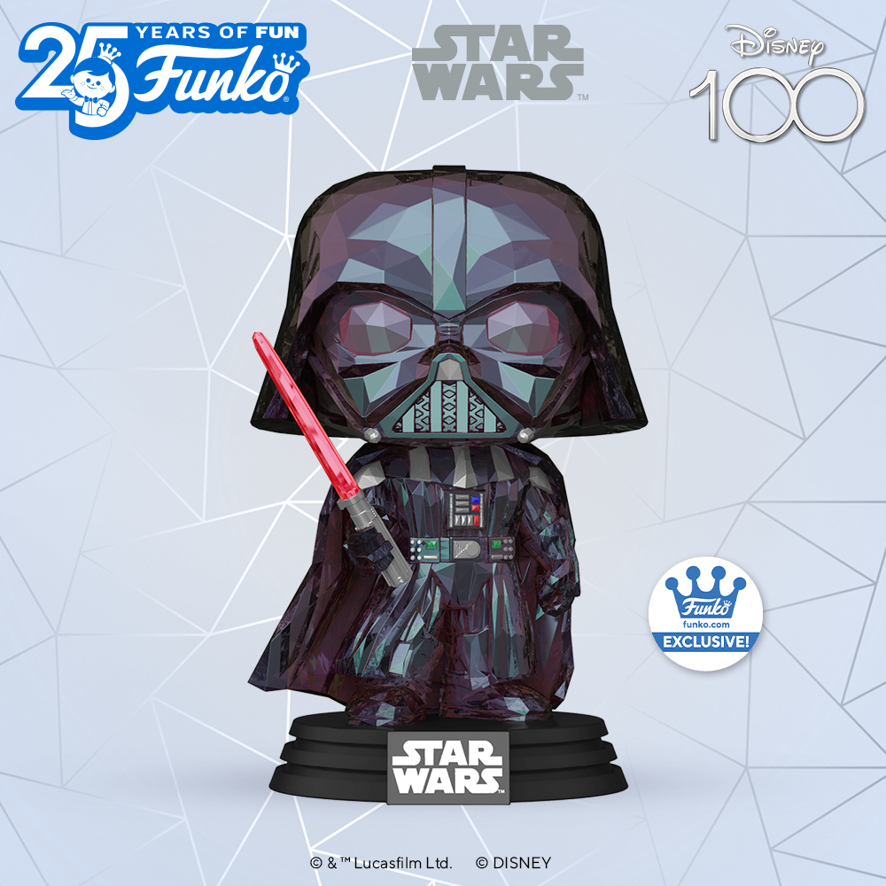 Funko Pop! Disney 100th Anniversary: Darth Vader (Facet) Funko Pop! Vinyl Figure – Funko Shop Exclusive