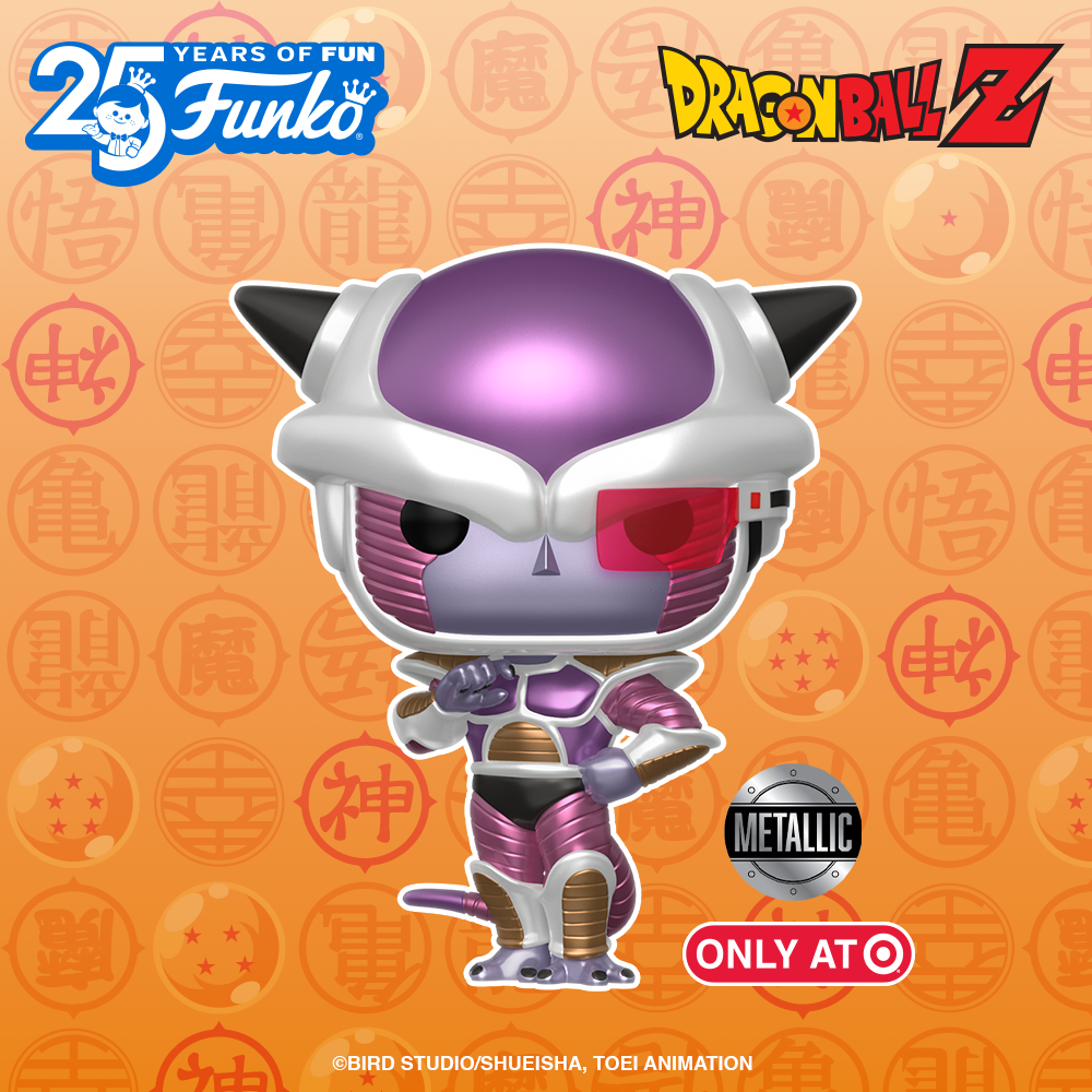 Funko POP! Animation: Dragon Ball Z - First Form Frieza (Metallic) Funko Pop! Vinyl Figure - Target Exclusive