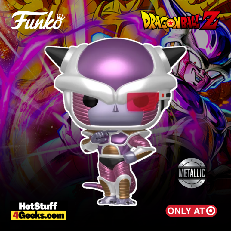 NEW Dragon Ball Z St Form Frieza Metallic Funko Pop