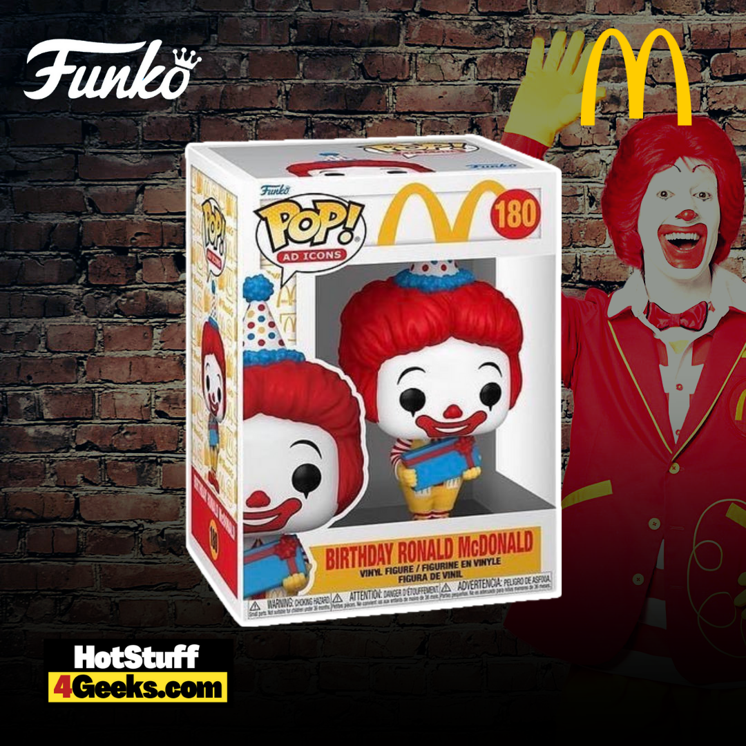 Funko Pop! Ad Icons Birthday Ronald McDonald Funko Pop! Vinyl Figure