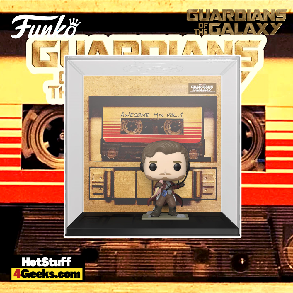 Funko Pop! Albums: Guardians of the Galaxy - Star-Lord (Awesome Mix) Funko Pop! Album Vinyl Figure