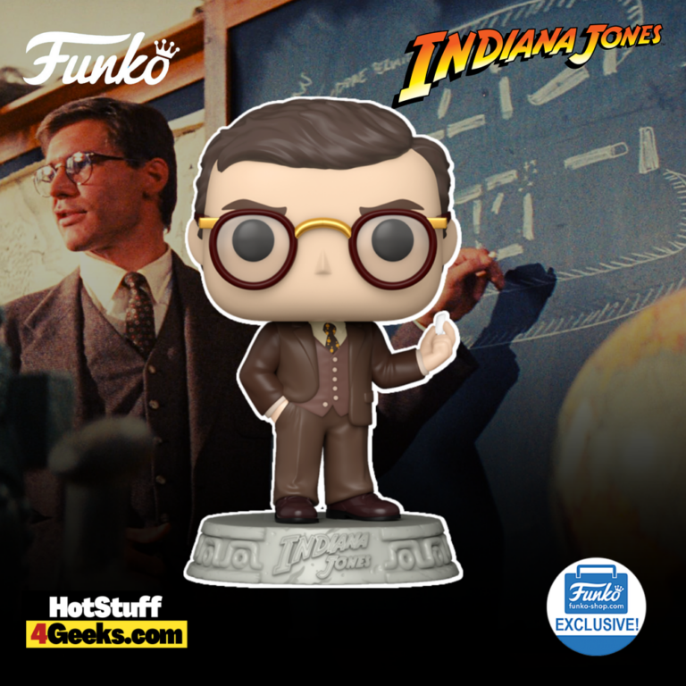 Funko Pop! Movies - Indiana Jones: Raiders of the Lost Ark - Professor Indiana Jones Funko Pop! Vinyl Figure - Funko Shop Exclusive