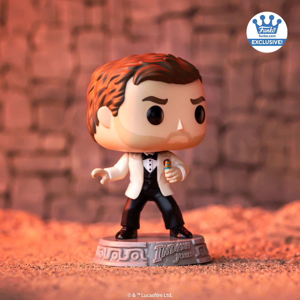 Funko Pop! Movies – Indiana Jones and the Temple of Doom - Indiana Jones in White Suit Funko Pop! Vinyl Figure - Funko Shop Exclusive