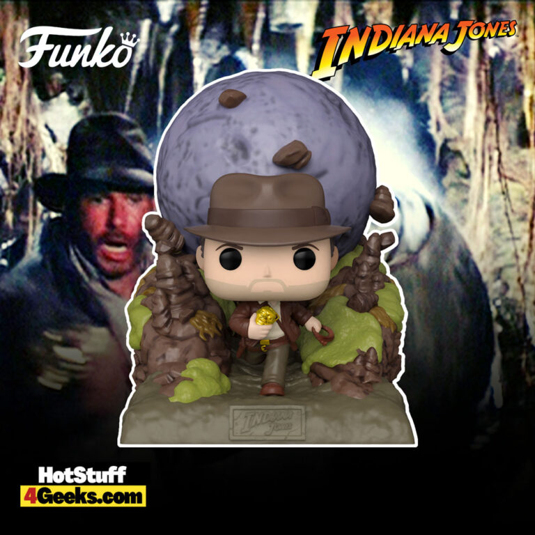 Funko Pop! Movies: Indiana Jones: Raiders of the Lost Ark – Indiana Jones Boulder Escape Funko Pop! Movie Moment Vinyl Figure